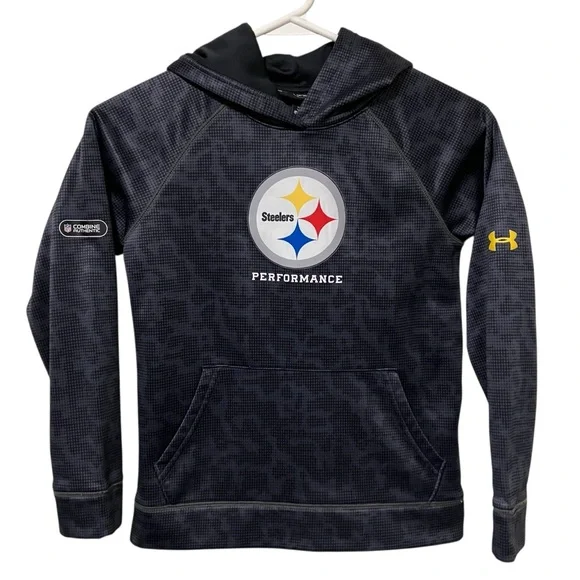 Pittsburgh Steelers Under Armour Performance Hooded Sweatshirt NFL Combine